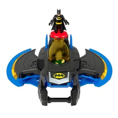 FISHER PRICE - Carro Imaginext DC Super Friends Batwing Lanzador de Proyectiles