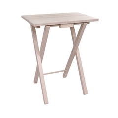 OLIVER&OLM - Mesa Auxiliar Moderna Rectangular en Aglomerado MDF 48 x 59 x 35 cm - Mueble