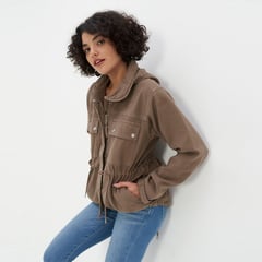 AMERICAN EAGLE - Chaqueta para Mujer de Algodón