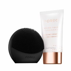 FOREO - Fit Set Luna Play Plus Midnight+ Jabon Facial+ Termo Fit Bottle + Muestra Serum