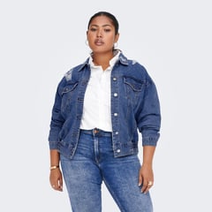 CARMAKOMA - Chaqueta de jean para Mujer de Algodón