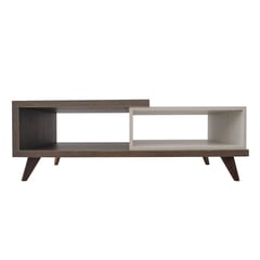 EBENEZER - Mesa de Centro Moderna Rectangular en Melamina London 60 x 44 x 120 cm - Mueble