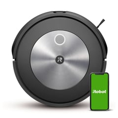 IROBOT - Aspiradora robot J7 15 Negro, aspiradora con conexión WiFi, aspiradora inteligente, evita objetos comunes