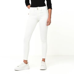 MOSSIMO - Jean Skinny para Mujer Tiro alto de Algodón