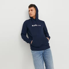 JACK&JONES - Hoodie para Hombre de Algodón Jack & Jones