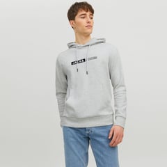 JACK&JONES - Hoodie para Hombre de Algodón Jack & Jones