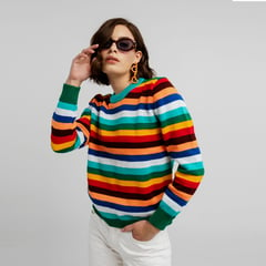 MAGLIONE - Saco para Mujer Cuello redondo