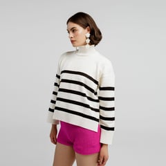 MAGLIONE - Saco para Mujer Cuello tortuga