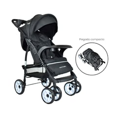 HAPPY BABY - Coche para Bebé Compacto Negro Klaus