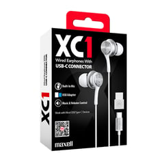 MAXELL - Audífonos earbuds EB-XC1 TIPO-C
