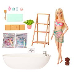 BARBIE - Set de juego Self Care Baño de burbujas