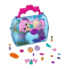 POLLY POCKET - Set de Juego Bolso de Baúl Bahía Mágica