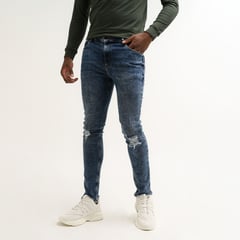 DENIMLAB - Jean 5 Bolsillos para Hombre Super skinny