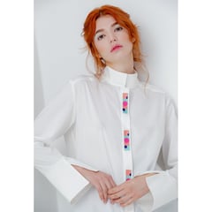 BEMONOCROMO - Camisa Manga larga Mujer