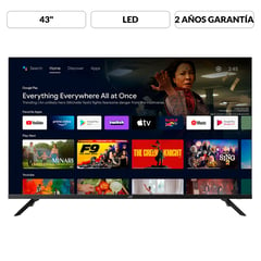 JVC - Televisor JVC 43 pulgadas LED 4K HDR Smart TV