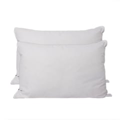 KAMUCHY - Almohada Set X2, 50% Pluma / 50% Pluma Down, Firmeza Suave 50 X 70 cm