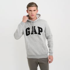 GAP - Hoodie Hombre con Estampado de Algodón