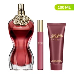 JEAN PAUL GAULTIER - Set de Perfumes Incluye: La Belle Set EDP 100ML + Body Lotion 75ml + Travel Size 10ml