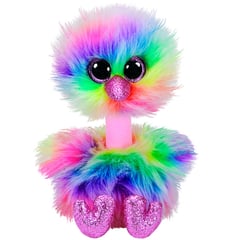 TY - Beanie Boos Asha Avestrúz Arcoiris Mediano