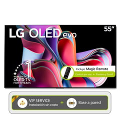 LG - Televisor OLED | 55 pulgadas 4K Ultra HD | Smart TV OLED55G3