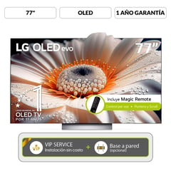 LG - Televisor OLED | 77 pulgadas 4K Ultra HD | Smart TV