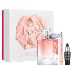 LANCOME - Set Perfume Mujer La Vie Est Belle Lancome: La Vie est belle EDP 50ml + Miniature 10ml + Advanced Génifique 10ml