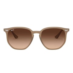 RAY BAN - Gafas de sol RB4306 Unisex . Marco Opal Beige Lente Brown Gradient Dark Brown