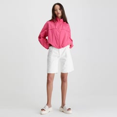 CALVIN KLEIN - Chaqueta para Mujer Oversize Con capota