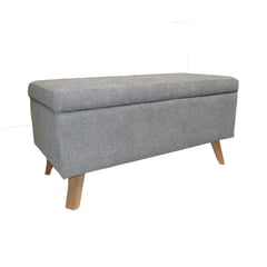 DKO DESIGN - Banqueta Baúl Moderna en Madera 82 x 46 x 42 cm