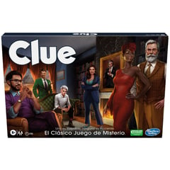 HASBRO - Juego de mesa Clue El clasico juego de misterio