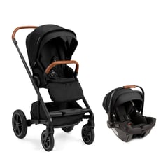 NUNA - Coche para Bebé Travel System Mixx Next + Silla Pipa Urbn Caviar