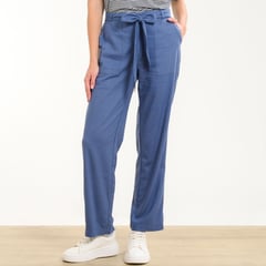 SOUTHLAND - Pantalón Recto para Mujer Tiro medio