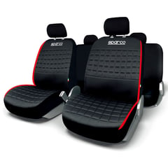 SPARCO - Set Completo Fundas Asiento De Carro, Forros Sillas