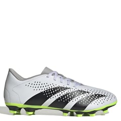 ADIDAS - Guayos Predator Accuracy.4 Para Multiterreno - Suela Con Taches Tpu. Zapatilla De Fútbol, Color Blanco De Hombre Con Cordones