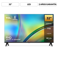 TCL - Televisor 32 pulgadas LED Full HD Smart TV