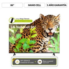 Televisor LG NANO CELL | 86 pulgadas 4K Ultra HD | Smart TV LG