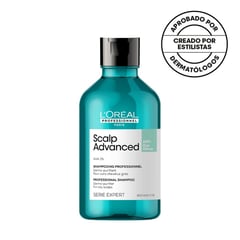 LOREAL PROFESSIONNEL - Shampoo LOréal Professionnel Scalp Advanced Anti grasa 300 ml