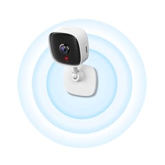TP LINK - Cámara de Seguridad WiFi Fija TP-Link Tapo C100