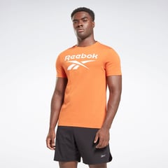 REEBOK - Camiseta deportiva Hombre Training con Logo