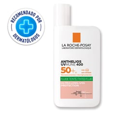 LA ROCHE POSAY - Protector Solar Facial Anthelios Uvmune 400 Oil Control Fluido Con Color Spf50+ 50Ml