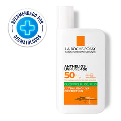 LA ROCHE POSAY - Protector Solar Facial Anthelios Uvmune 400 Oil Control Fluido Spf50+ 50Ml