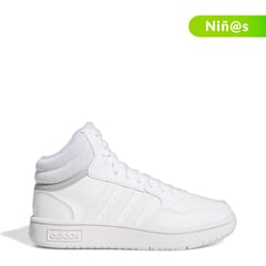 ADIDAS - Tenis para niños Hoops Mid