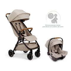 NUNA - Coche Bebe TRVL con Portabebe Hazelwood