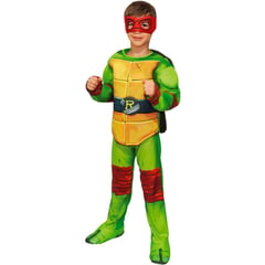 FANTASTIC NIGHT - Disfraz de Raphael Tortugas Ninja Mutant Mayhem Para Niño - Disfraz Raphael Tortugas Ninja