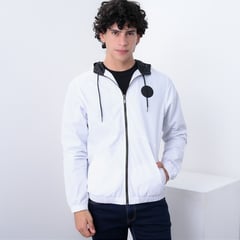 MOSSIMO - Chaqueta para Hombre Con capota