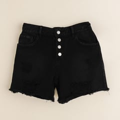 ELV - Shorts para Niña en Algodón