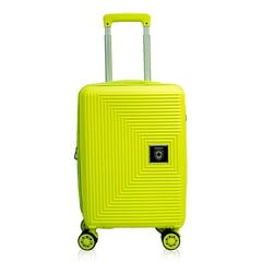 EXPLORA - Maleta de Viaje 10 Kilos Cristal y Equipaje para Cabina. Maleta de viaje Pequeña Rígida con Candado TSA y Ruedas 360