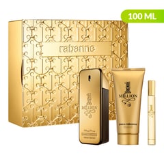 RABANNE - Set Hombre Incluye: Perfume 100 ml + Perfume Tamaño Viajero + Shower Gel