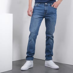 DENIMLAB - Jean 5 Bolsillos Slim Denim para Hombre de Algodón