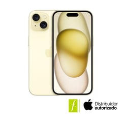 APPLE - IPhone 15 de 128GB 5G | 6GB RAM | Pantalla 6.1 pulgadas | Chip A16 Bionic | Carga Tipo C | Dynamic Island | Cámara 48MP